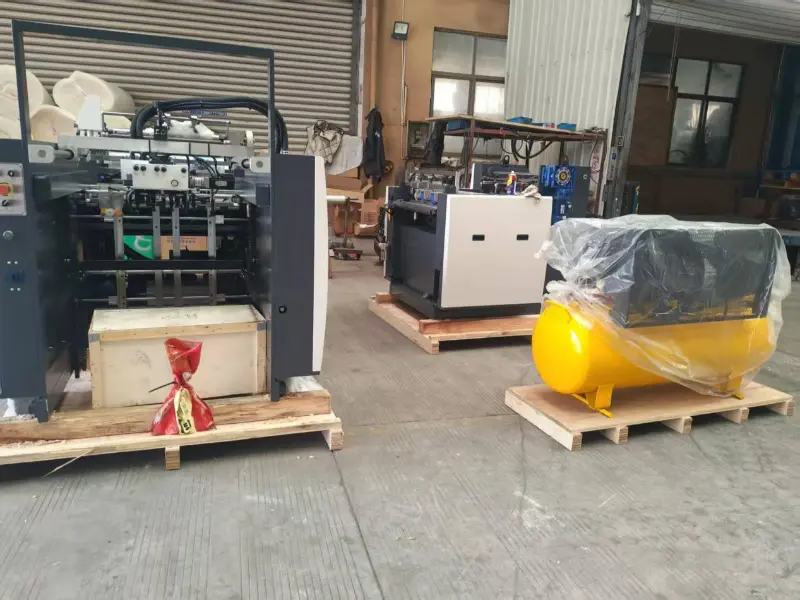 A nova máquina automática de laminação de pré-revestimento Star YFMA-760 será enviada em breve para um cliente na Arábia Saudita.