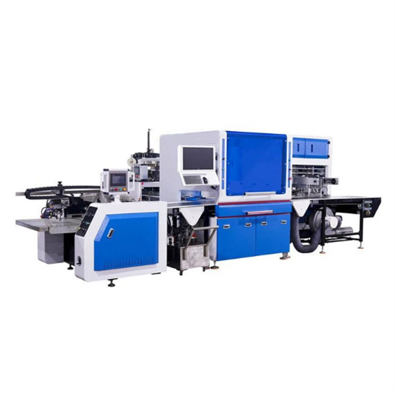 Máquina de formação de caixa rígida automática